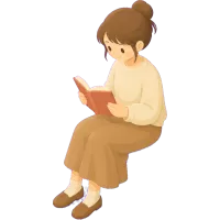 Reading Woman (Seated)
