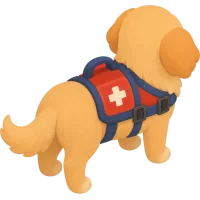 rescue dog (Back)