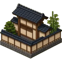 ryokan entrance (Back)