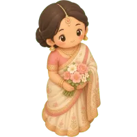 Sari Flower Lady