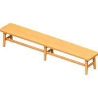 Scandinavian Café Bench