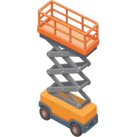 scissors lift (Back)