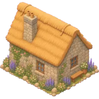 scottish stone cottage (Back)