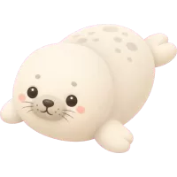 Snowy Seal
