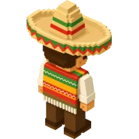 Sombrero Man (Back)