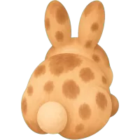 spotted brown bunny (Back)