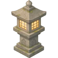 stone lantern (Back)