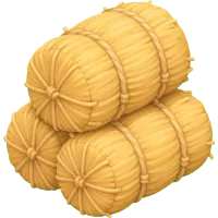 Sunny Hay Bale