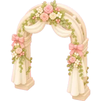 Sweet Wedding Arch
