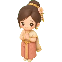 Thai Greeting Lady