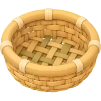 Tiny Bamboo Basket