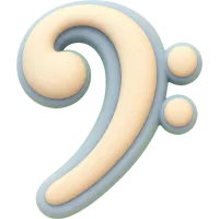 Tiny Bass Clef