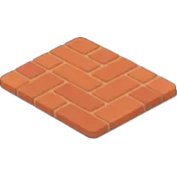 Tiny Brick Floor
