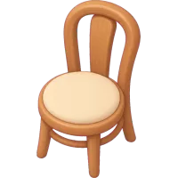 Tiny Cafe Chair