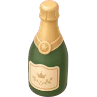 Tiny Champagne Bottle