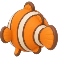 Tiny Clownfish (Back)