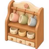 Tiny Cup Rack