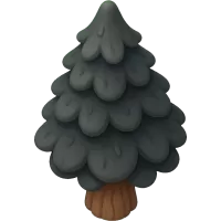 Tiny Dark Pine