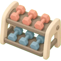 Tiny Dumbbell Rack