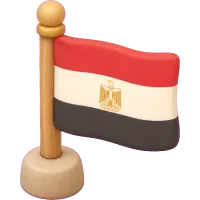 Tiny Egypt Flag