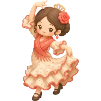 Tiny Flamenco Dancer