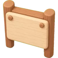 Tiny Flat Sign