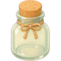 Tiny Glass Bottle