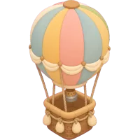 Tiny Hot Air Balloon