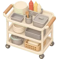 Tiny Kitchen Cart