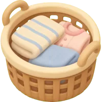Tiny Laundry Basket