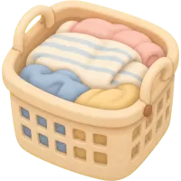 Tiny Laundry Basket
