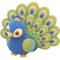 Tiny Peacock