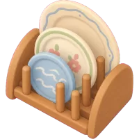 Tiny Plate Rack