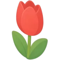 Tiny Red Tulip