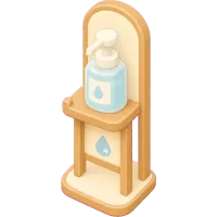 Tiny Sanitizer Stand