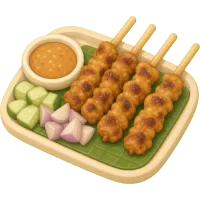 Tiny Satay Skewers