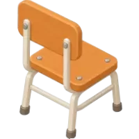 Tiny School Chair (Back)
