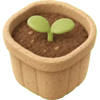 Tiny Seedling Pot