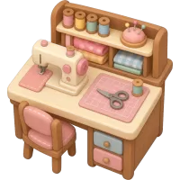 Tiny Sewing Desk