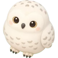 Tiny Snowy Owl