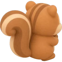Tiny Squirrel (Back)