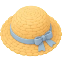 Tiny Straw Hat