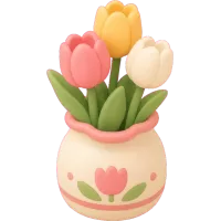 Tiny Tulip Vase