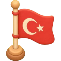 Tiny Turkish Flag