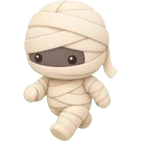 Tiny Walking Mummy