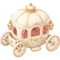 Tiny White Carriage