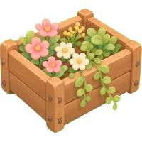 Tiny Wooden Planter