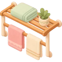 towel rack
