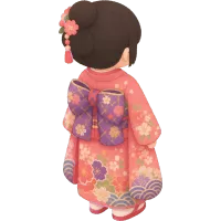 traditional kimono (Back)