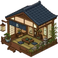 traditional tea house